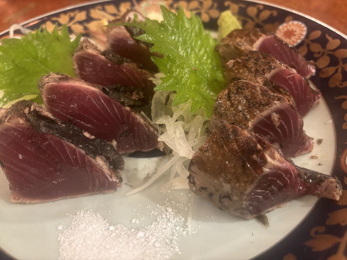 鰹の藁焼き